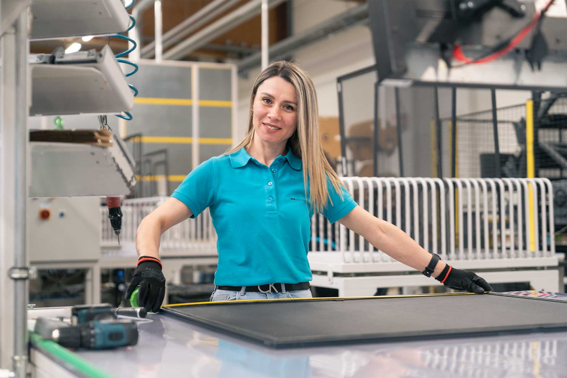 Mitarbeiter Schlotterer Produktion