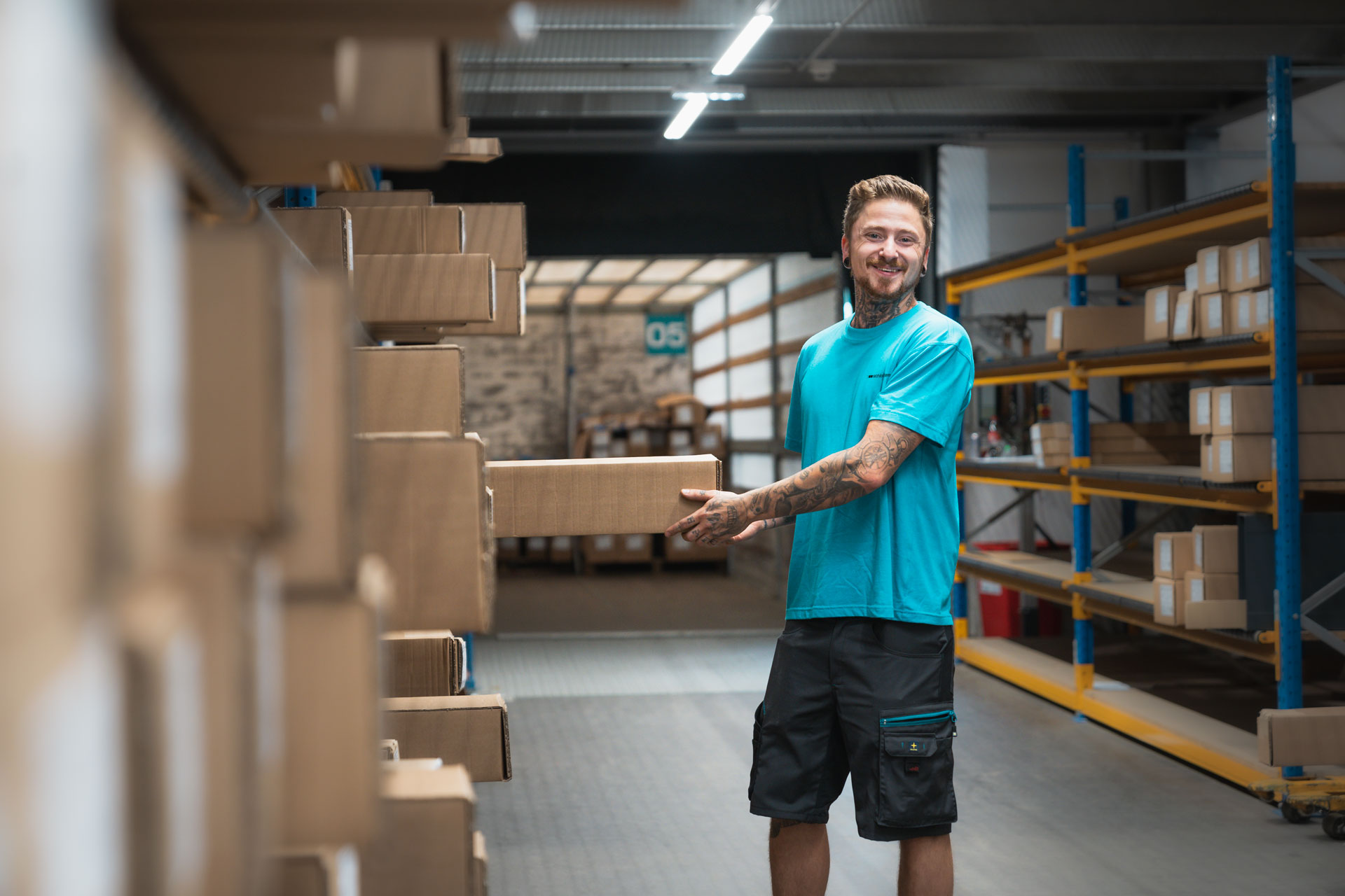 Mitarbeiter Produktion Versand