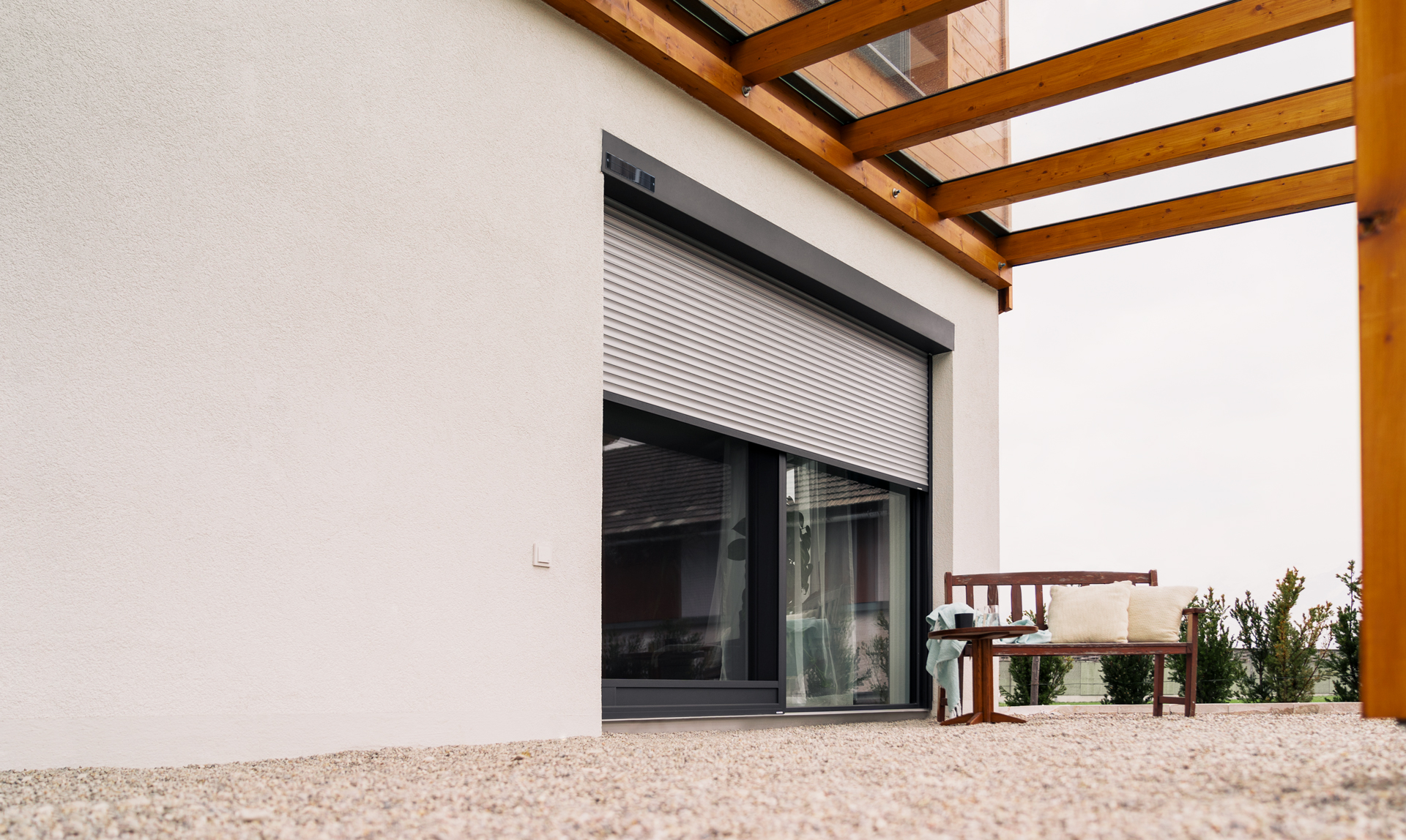 Solar Rollladen Fenster